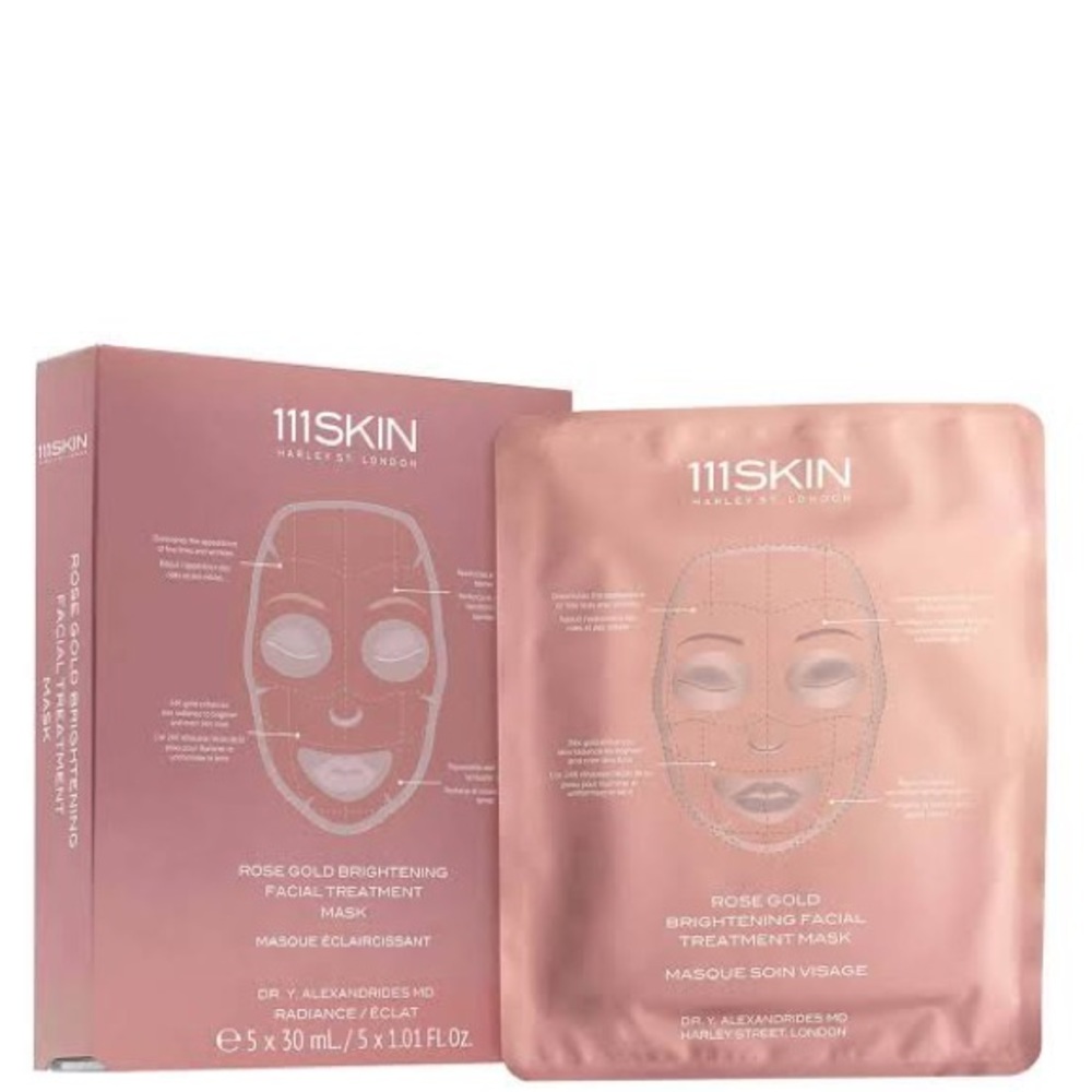 ROSE GOLD BRIGHTENING FACIAL TREATMENT MASKS